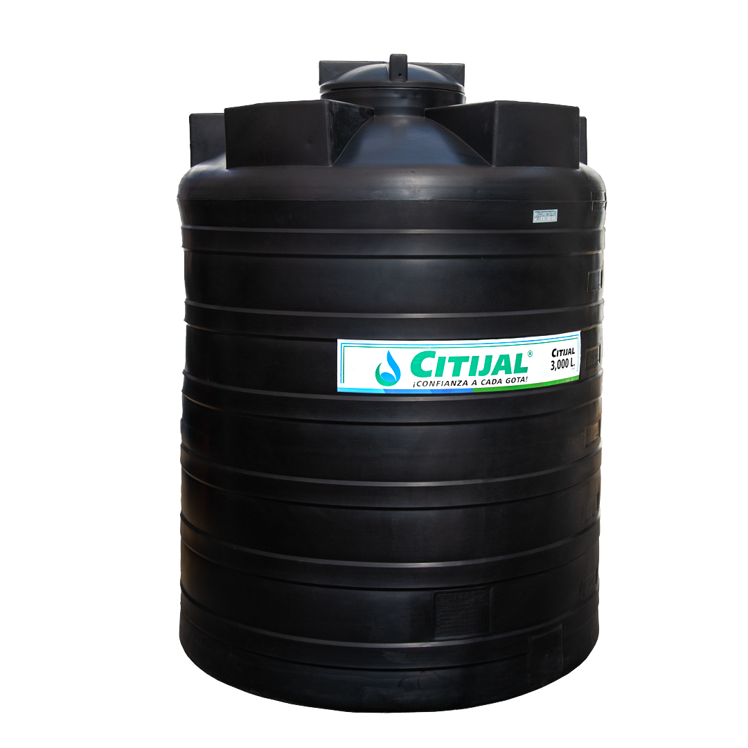Tanque Alta Boca al Centro con Hombros 3,000 L