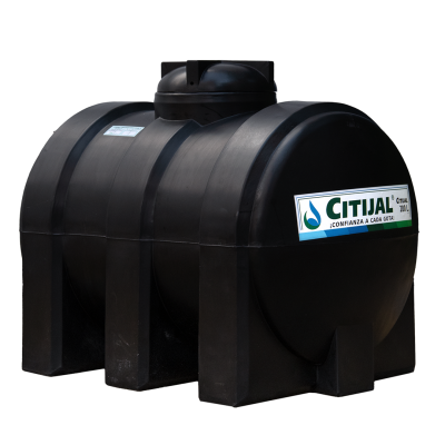 Tanque Horizontal Negro 200L