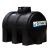 Tanque Horizontal Negro 200L