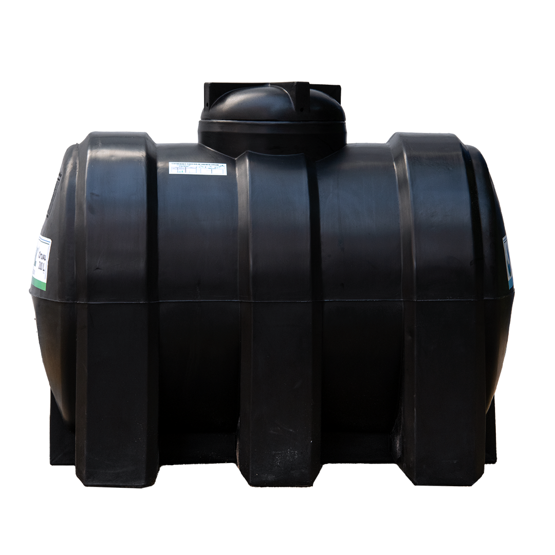 Tanque Horizontal Negro 200L