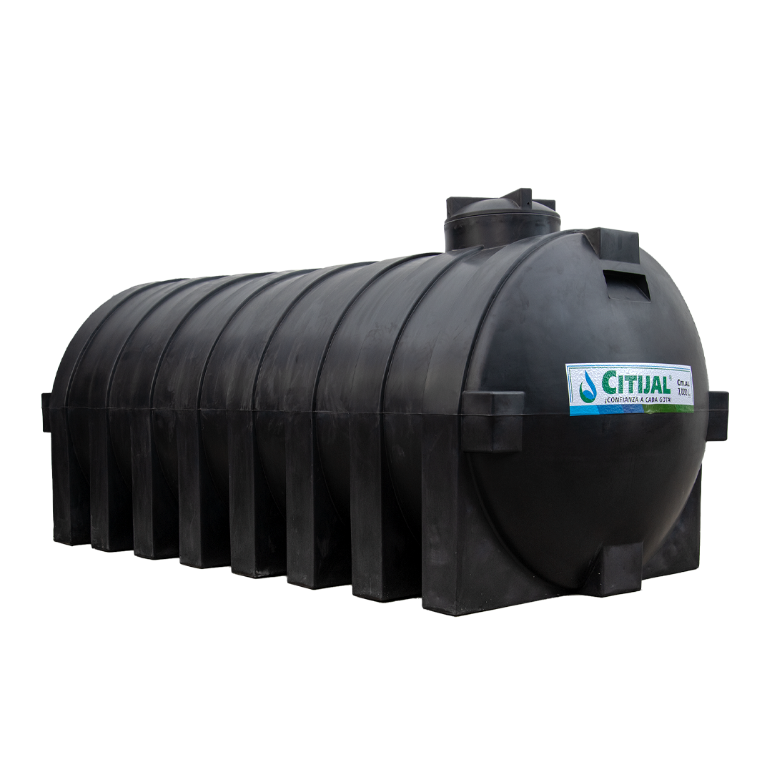 Tanque Horizontal Negro 7000L
