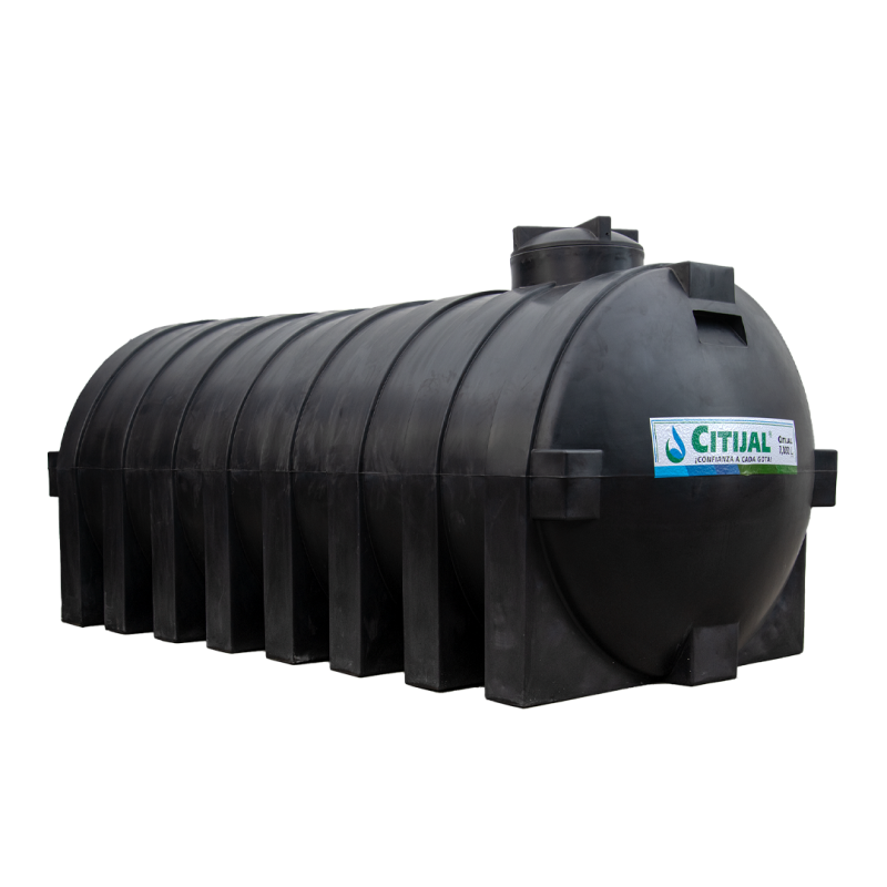 Tanque Horizontal Negro 7000L