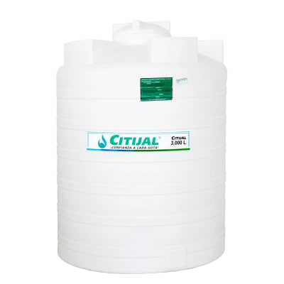 Cisterna Alta Boca al Centro con Hombros 3,000 L