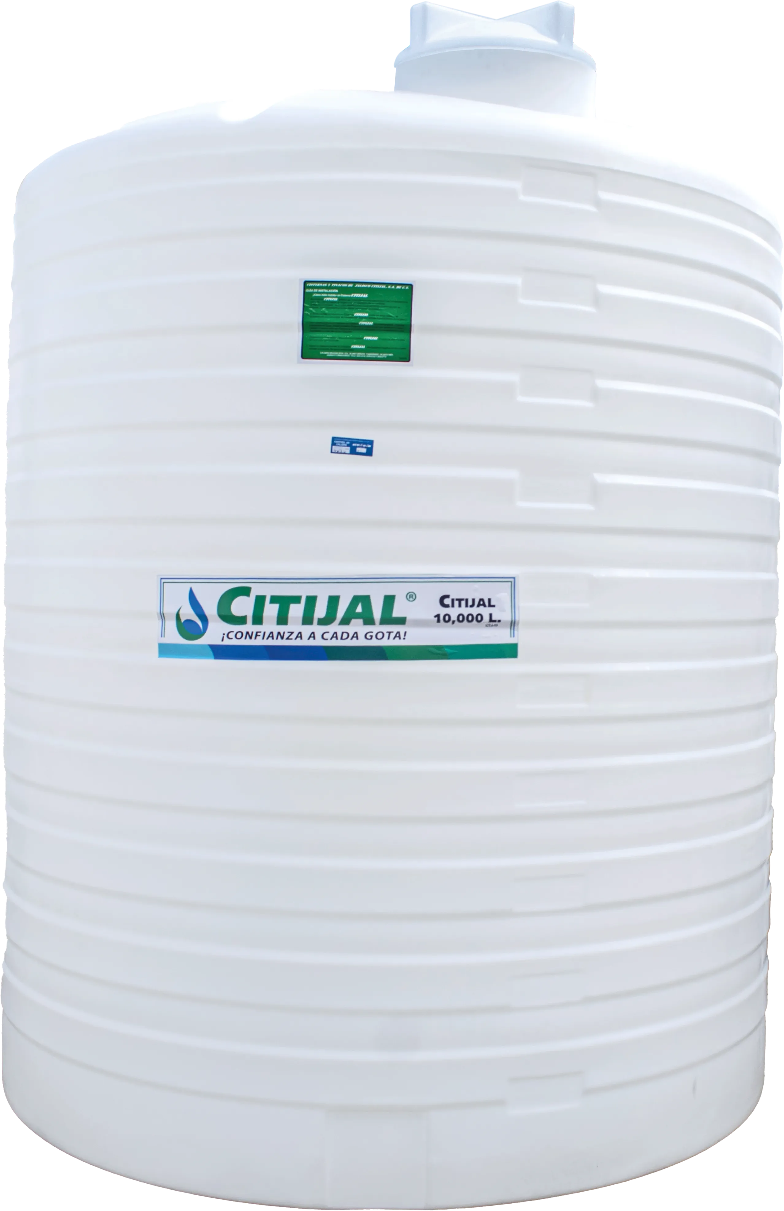 Cisterna Alta Toriesférica Boca Lateral 10,000L