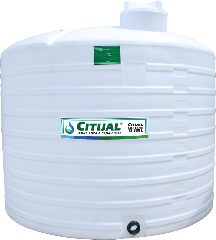 Cisterna Alta Toriesférica Boca Lateral 13,500L