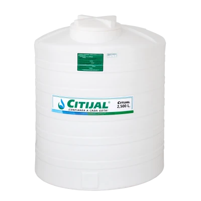 Cisterna Alta Toriesférica Boca Lateral 2,500 L