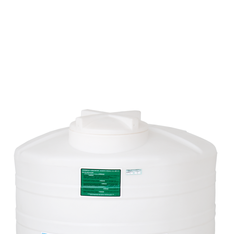 Cisterna Alta Toriesférica Boca Lateral 2,500 L