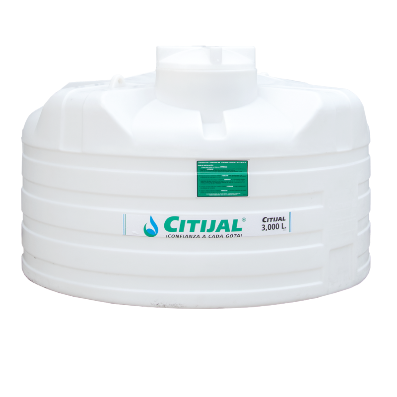 Cisterna Baja Dimensión Boca lateral 3,000 L