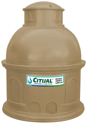 Tinaco Cúpula multicapa 1300L