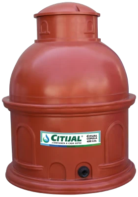 Tinaco Cúpula multicapa 450L